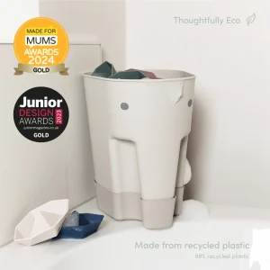 Shnuggle Bath Toy Drying Caddy Ellie — Taupe