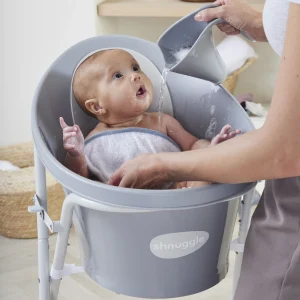 Shnuggle Baby Bath Rinsing Jug — Pebble Grey