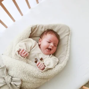 Babyly Teddy Baby Wrap Swaddle Blanket