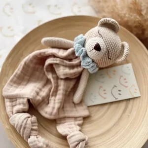 Omnis Pura Organic Cotton Teddy Bear Comforter