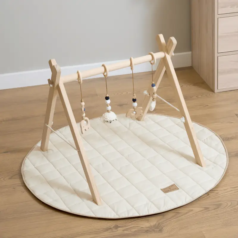 Clair De Lune Organic Baby Play Mat - Image 3
