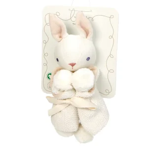 ThreadBear Bunny Comforter Cream