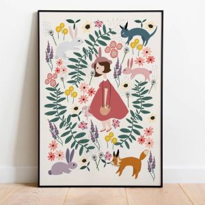 Abel and the Label "Bunny Adventure" A4 Print