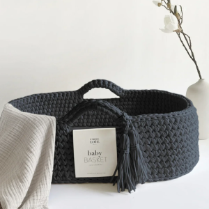 Unique Love Crochet Moses Basket