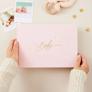 Blush & Gold My Baby Journal - Blush
