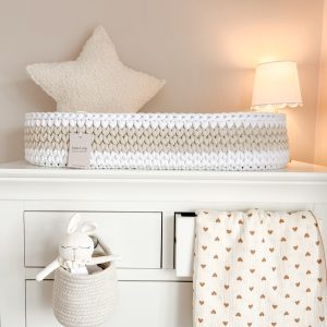 XL Crochet Changing Basket