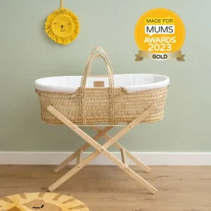 Clair De Lune Organic Palm Moses Basket